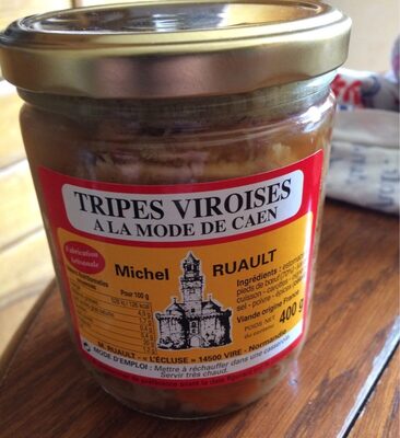 Tripes viroises à la mode de Caen