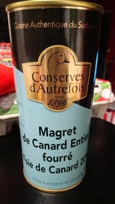 Magret de canard fourré foie de canard 20%
