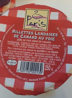 Rillettes de canard