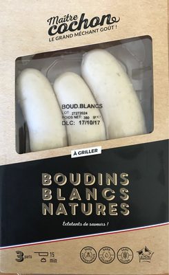 Boudin blanc nature