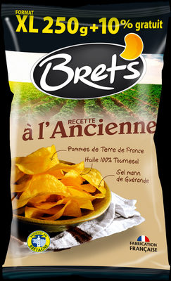 Chips de pommes de terre recette à l'ancienne