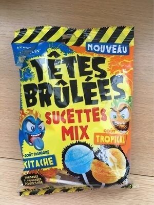 Têtes brulées sucettes mix