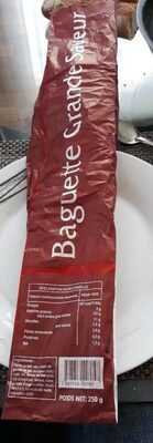 Baguette grande saveur