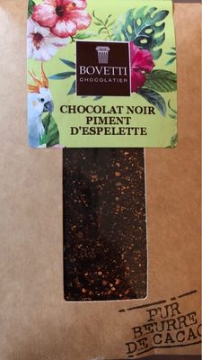 Chocolat noir piment d’espelette