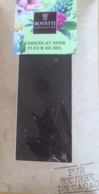 Chocolat noir à la fleur de sel
