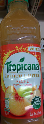 Edition limitée pêche pomme raisin