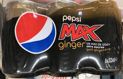 Pepsi Max ginger