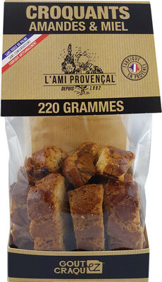 Croquants amandes & miel