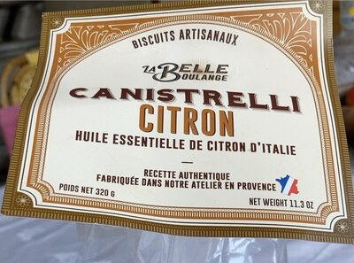 Canistrelli au citron