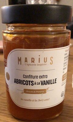 Confiture d'abricot a la vanille