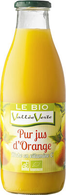 Pur jus d'Orange Bio