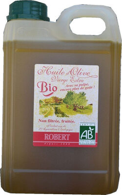 Huile d'olive Bio "non filtrée"