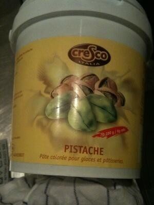 Pistache , pâte aromatique colorée pour glaces et pâtisseries