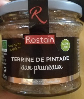 Terrine de pintade aux pruneaux