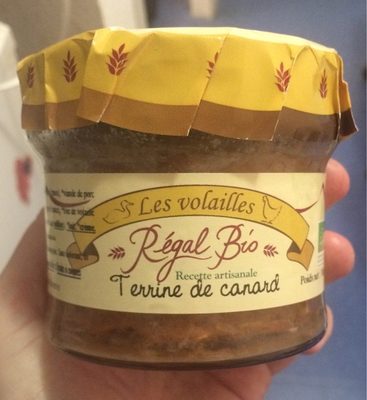 Terrine de canard bio