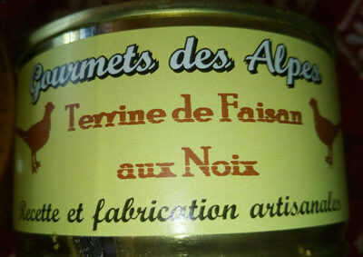 Terrine de faisan aux noix