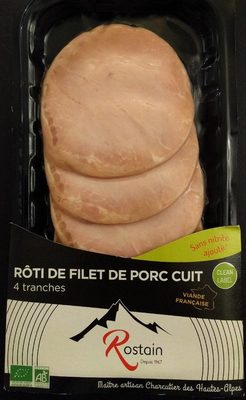 Rôti de filet de porc cuit