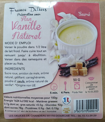 Flan Vanille