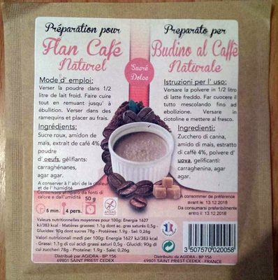 Flan Café Naturel