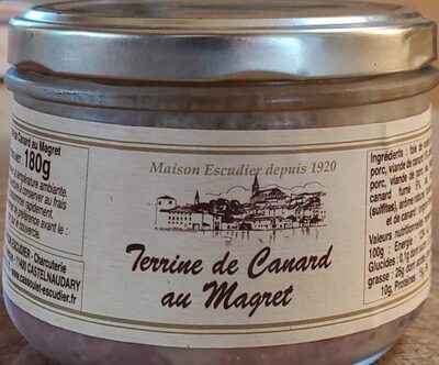 Terrine de canard au magret