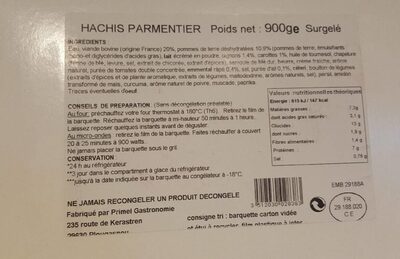 Hachis parmentier