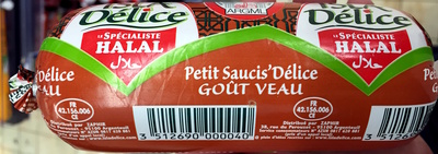 Petit Saucis'Délice goût Veau