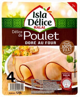 Délice de poulet doré au four