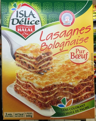 Lasagnes bolognaise pur boeuf