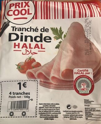 Tranché de dinde HALAL