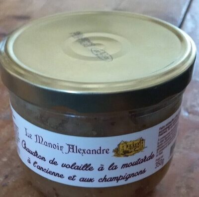 Chaudron de volaille à la moutarde et aux champignons