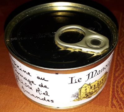 Terrine au Fromage de Chèvre, Miel et Amandes