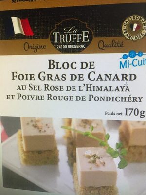 Bloc de foie gras de canard 170g