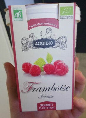 Sorbet Plein fruit framboise
