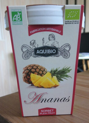 Ananas Sorbet Plein Fruit
