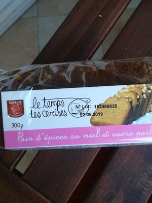 Pain d'épice au miel et sucre perlé