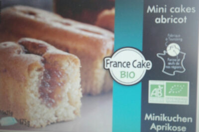 Mini cake abricot bio