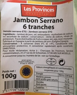 Jambon serrano