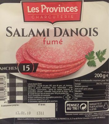 Salami Danois fumé