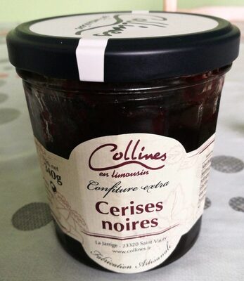 Confiture Cerises noires