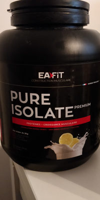 Eafit Pure Isolate Premium Lemon 750G (muscular Construction)