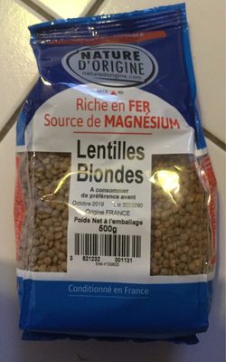 Lentille blonde
