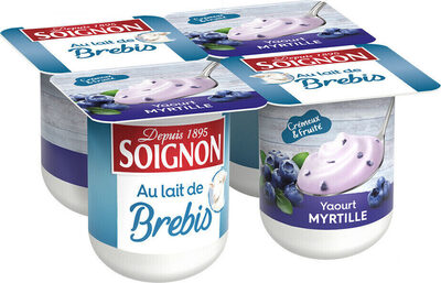Brassé au lait de brebis myrtille
