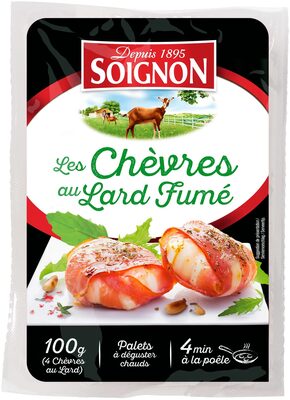 Chèvres au lard fumé