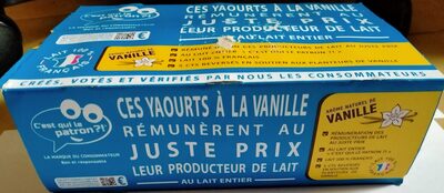 Yaourt a la vanille
