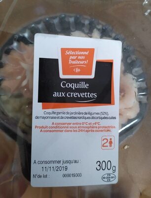 Coquilles Aux crevettes
