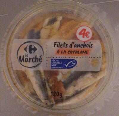 Filets d'anchois à la catalane