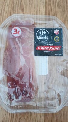 JAMBON d'Auvergne 10 mois d'âge