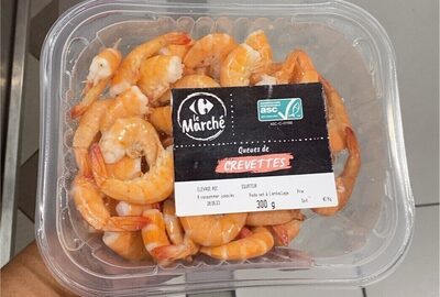 Queues de crevettes