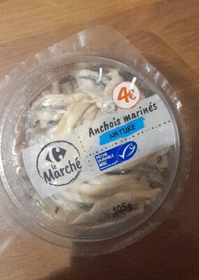 Anchois marinés nature