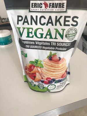 Pancakes vegan saveur myrtille